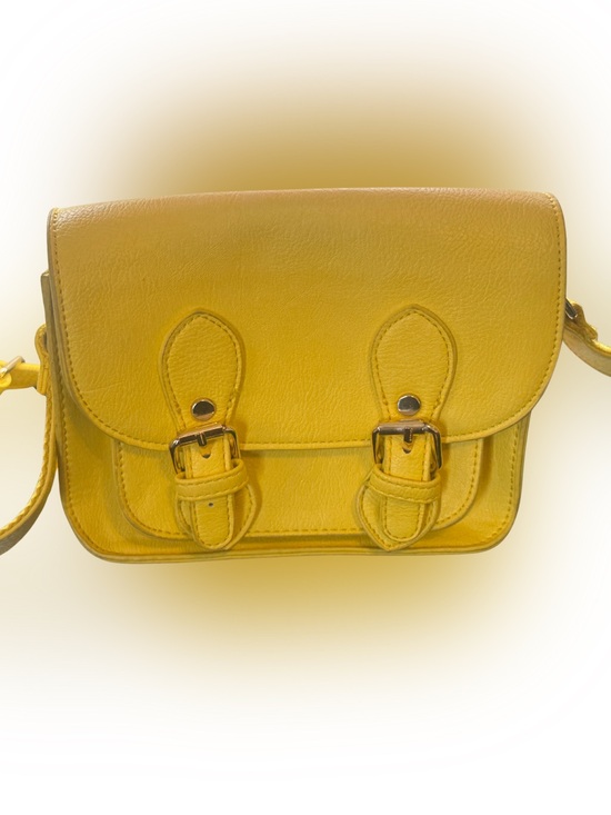 Charming Charlie Handbags - Yellow Women's Leather Satchel Crossbody Bag